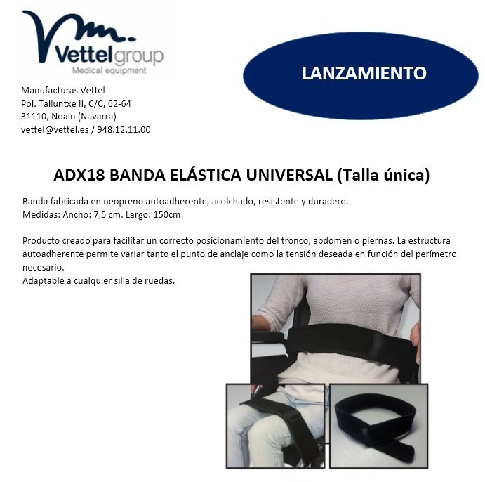 MVettel's tweet photo. Nueva banda elástica universal ADX18,facilita correcto posicionamiento del tronco abdomen o piernas.
https://t.co/vlrAnuqPqA https://t.co/8XuPIQdteN