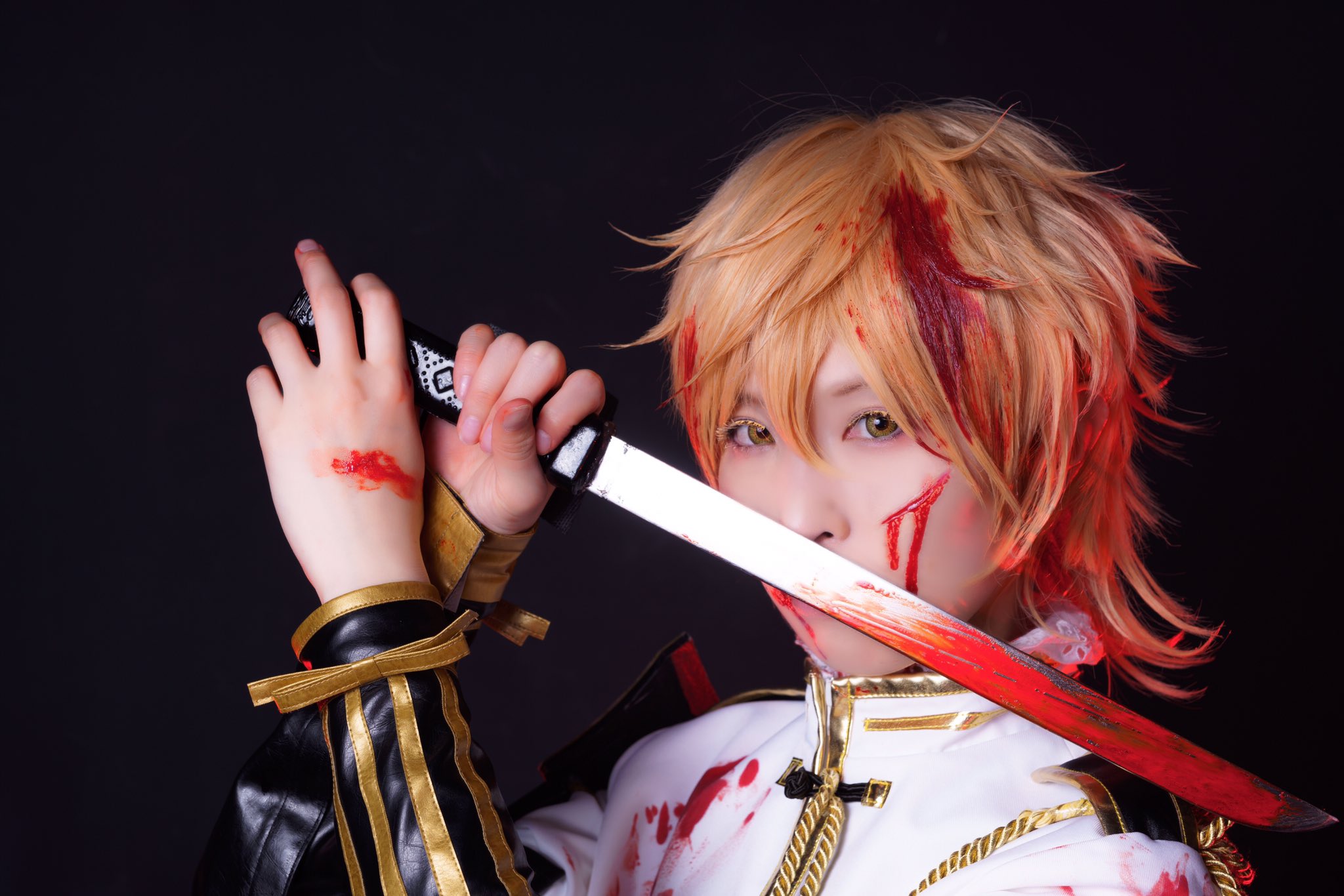 🍓 on Twitter &quot;【コスプレ/刀剣乱舞】 ※傷メイク、血糊注意 物吉貞宗 ボクにだって、意地があります！ 撮影totoroさん…