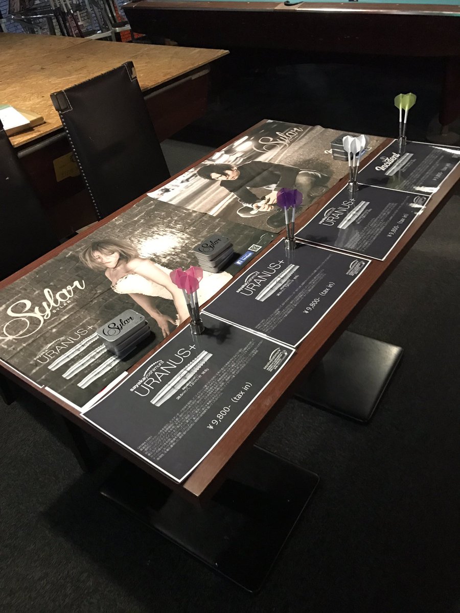 sakawimp's tweet image. 試投会はじまりましたー(*´꒳`*)
#ダーツ #青梅 #azbox #バレル