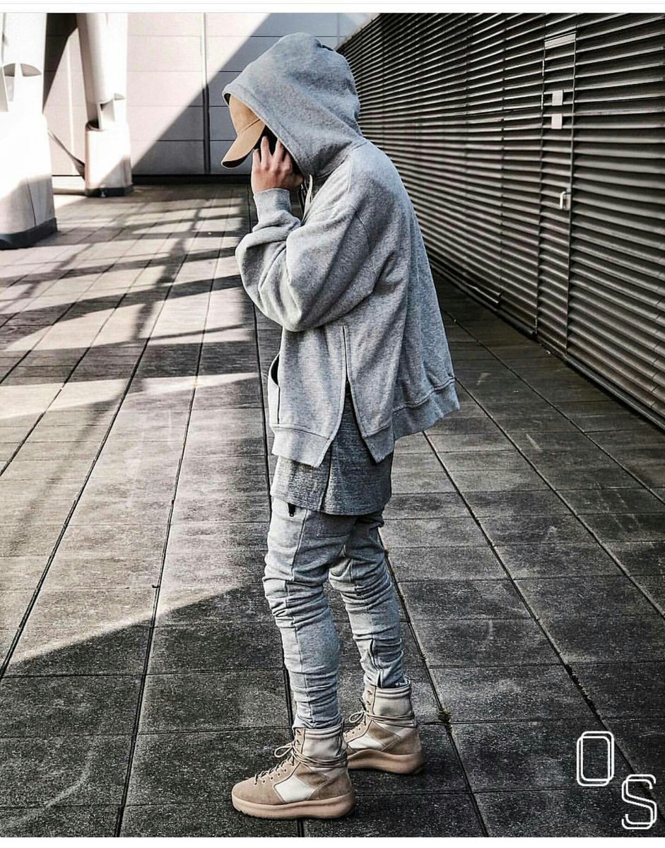 yeezy boots outfit