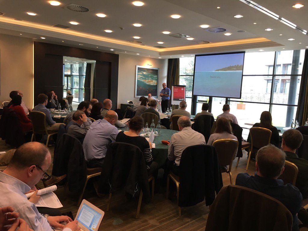 Great turnout on the first day of the FVS conference and a great talk from Jimmy Turnbull on fish welfare.