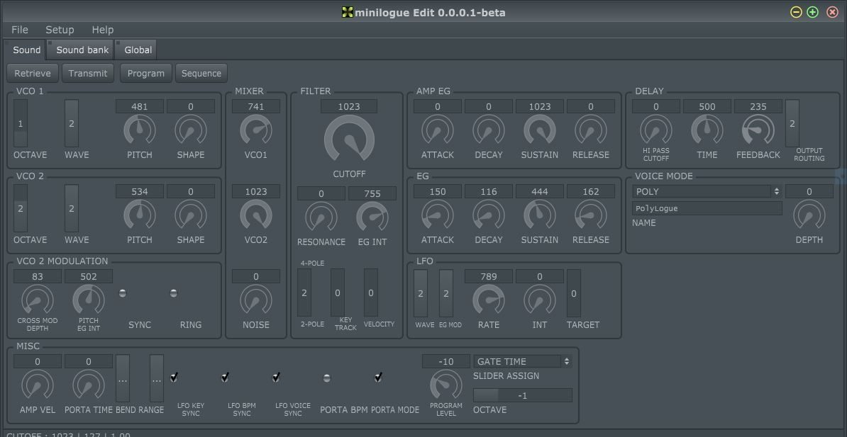 modemakes's tweet image. Free Korg Minilogue Patch Editor crwd.fr/2nbnyWk