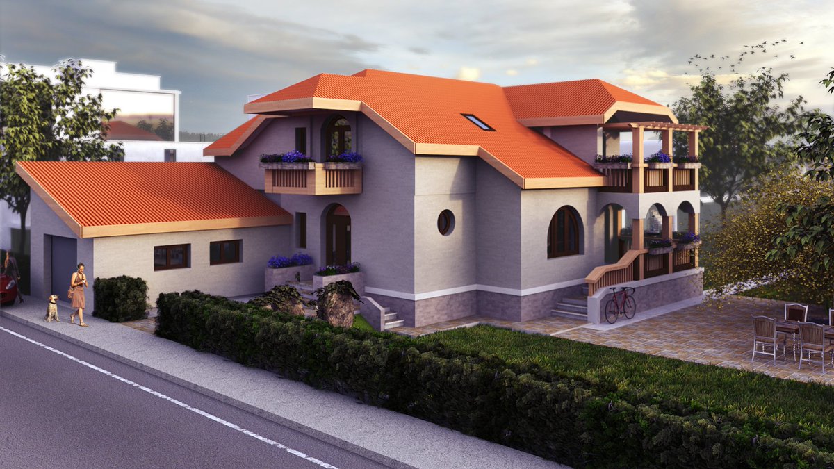 CaseDeTop's tweet image. Locuinta unifamiliala organizata parter si etaj| Single family dwelling via @CaseDeTop| casedetop.ro/proiecte-case/…| #proiectecase #proiectevile