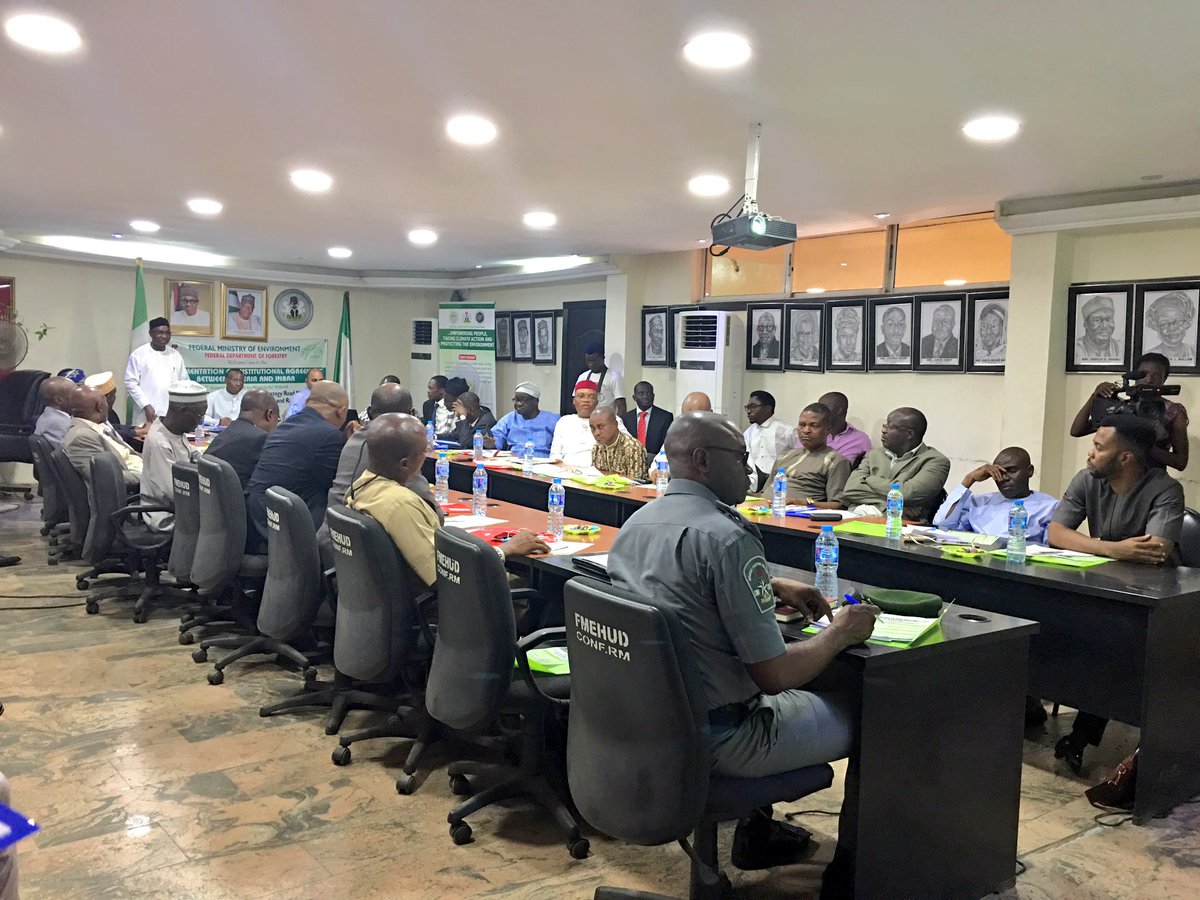 estherclimate's tweet photo. Full room at @FMEnvng for the #BambooNG Stakeholders meeting and scooping mission of the INBAR delegation https://t.co/yuw7eeIcGR