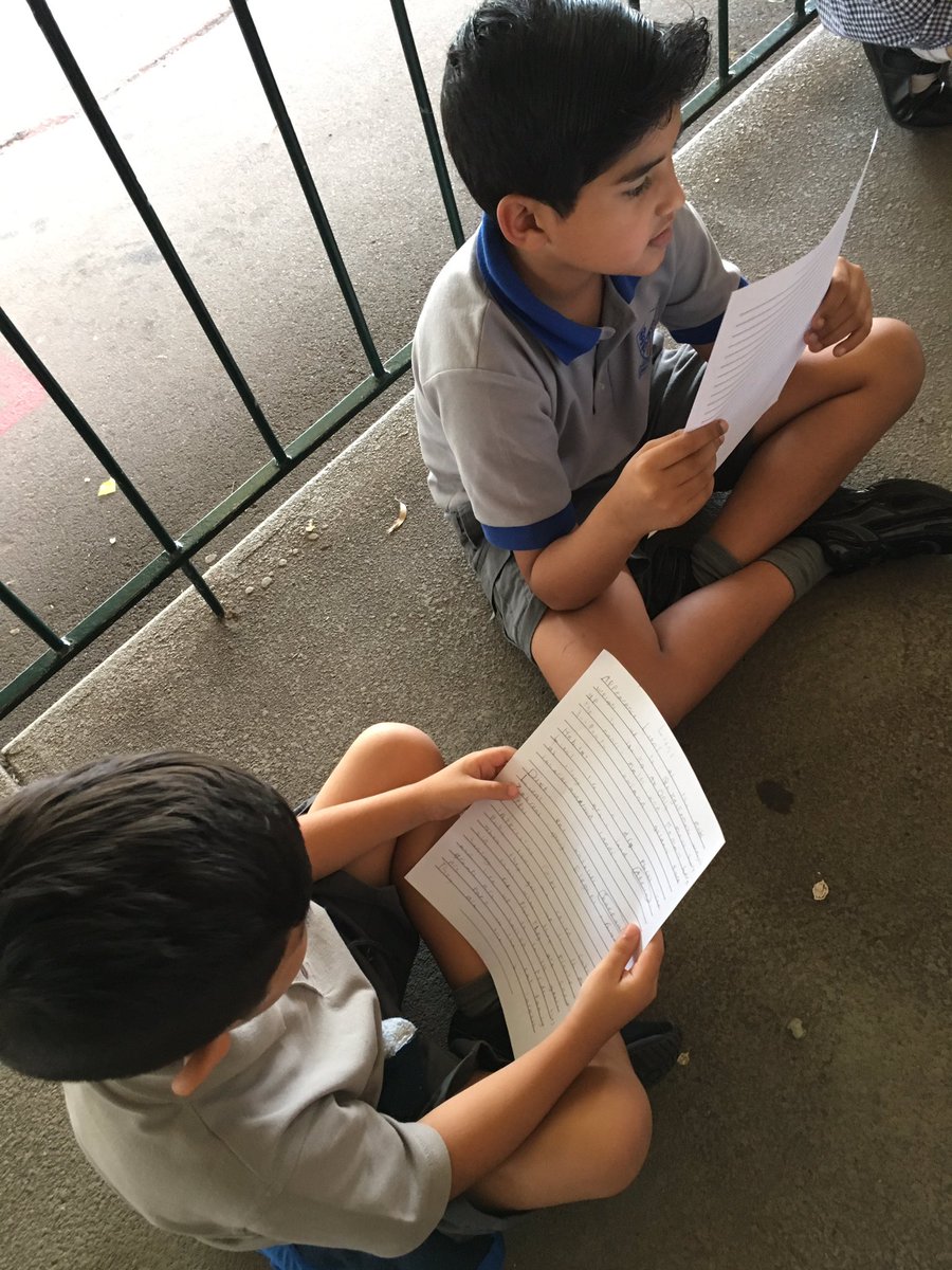 MrsBenjamin5's tweet photo. We read our partners work when we were done - loved what we read :) #PeerChecking #ExchangedInformation @fairvaleps https://t.co/Mm76oCIJwx