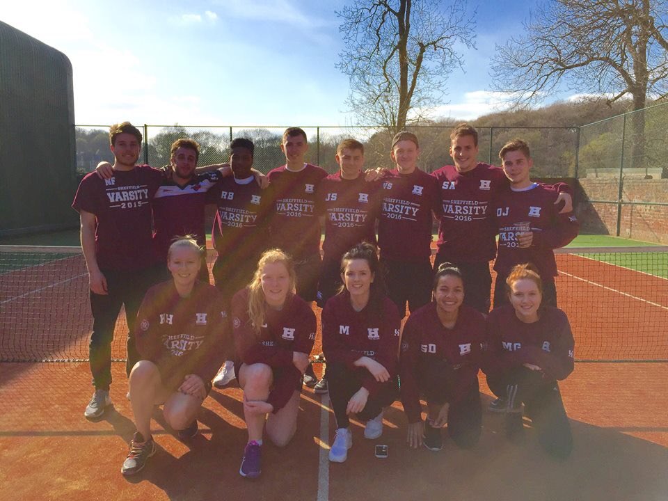 🎾VARSITY IS TODAY!🎾                Women's and men's teams will play for 3 points at 10-4pm! Come and support your team @TeamHallam #hallam