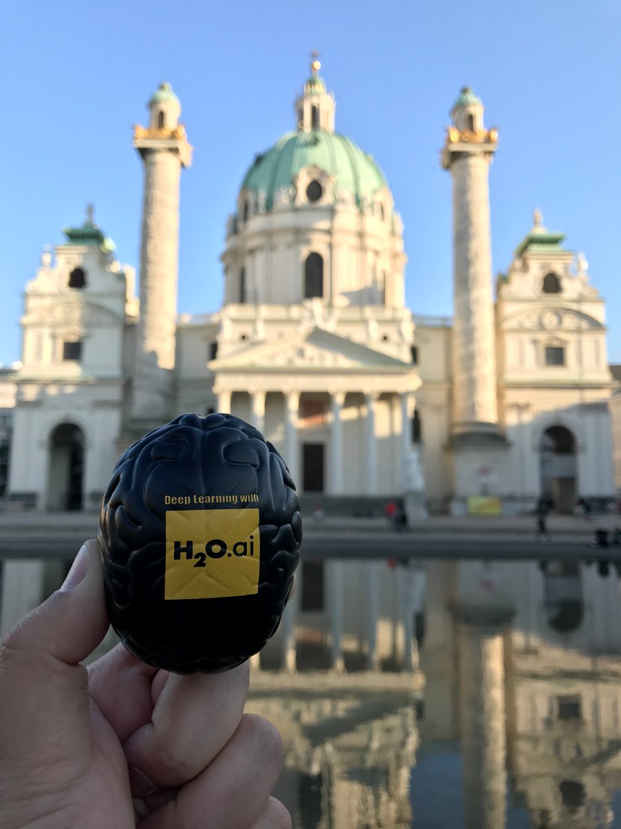 matlabulous's tweet photo. Hello #Vienna! @h2oai is here. Join us for 2 #rstats talks this evening https://t.co/55K4VTe5Nb #ViennaR #meetup #AroundTheWorldWithH2Oai https://t.co/W9n6zeSzhN