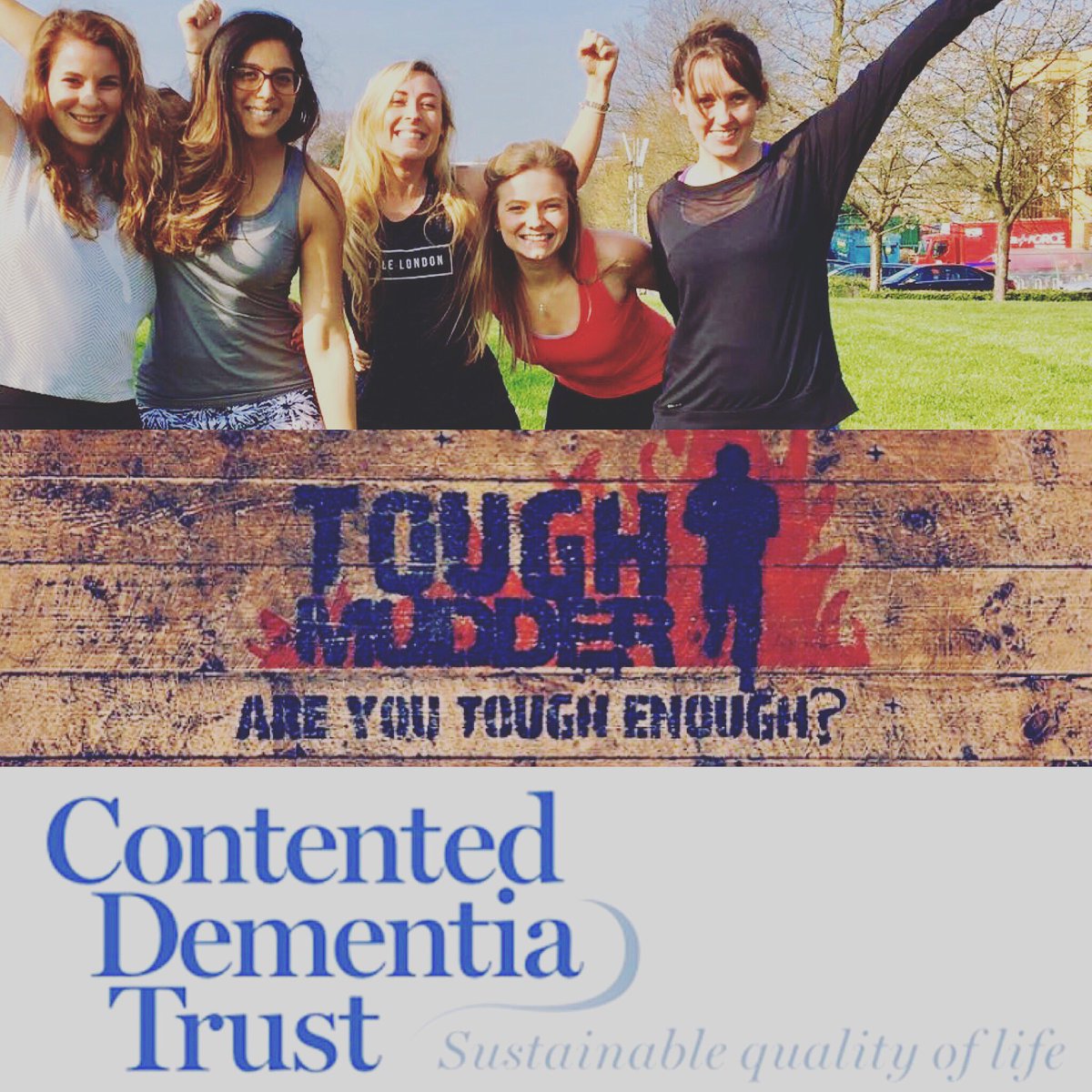 drkatpayne's tweet image. 1 month to go until @ToughMudder 💪🏻🔥😅 we're fundraising for @specalmethod Contented Dementia Trust pls sponsor us! 
justgiving.com/fundraising/To…