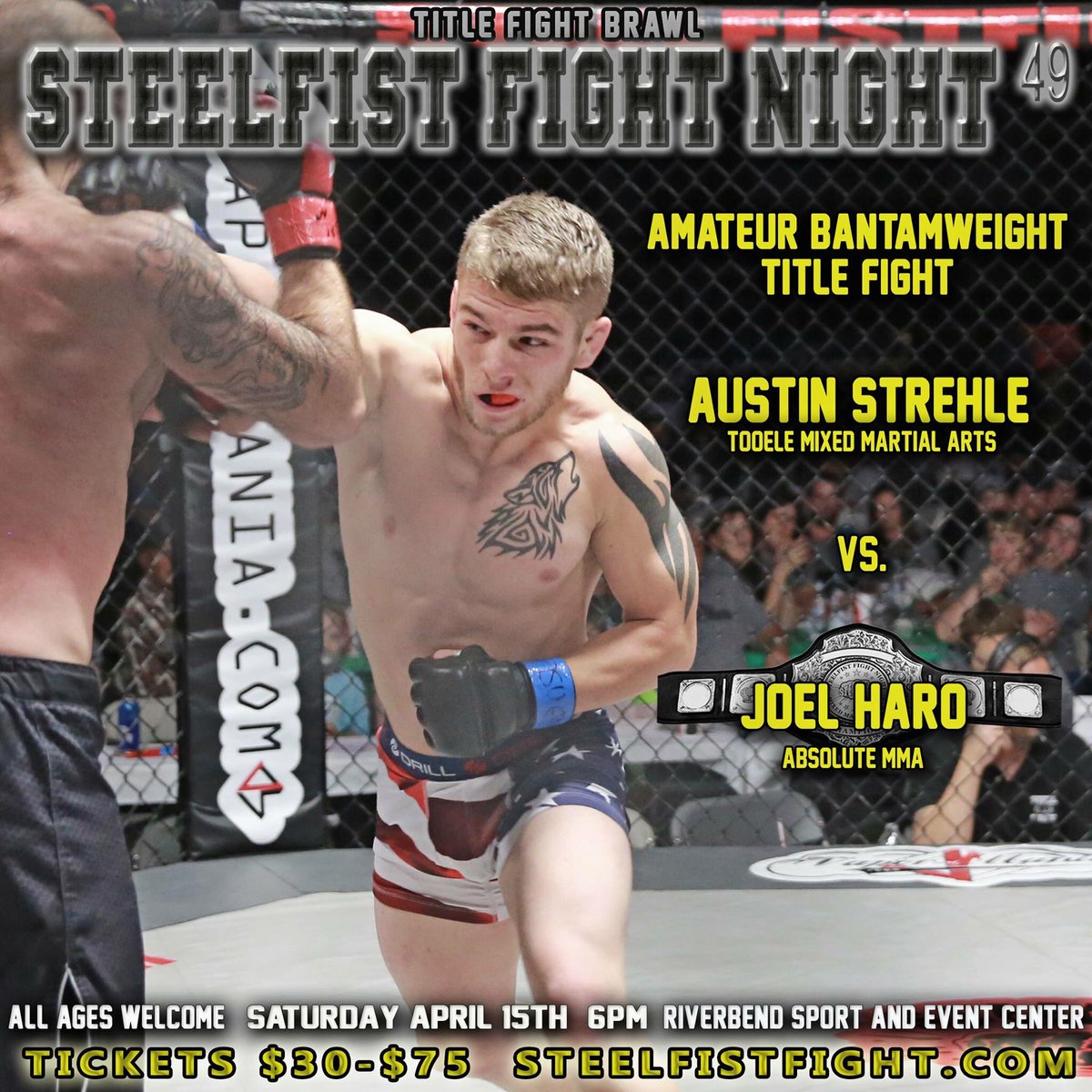 SteelFistFights's tweet photo. Beast mode taking place 4-15-17 
15 bouts, hardhitting action! https://t.co/4Fb3JDj2vx
#Steelfist #mma #fight #titles #action @BenMoa4 https://t.co/zwEOrdi3F9