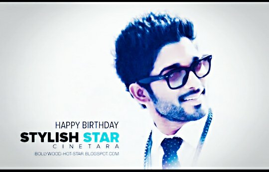 Advance Happy Birthday.......$t¥l!$# $T Arjun ..anna 