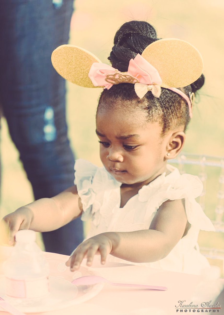 Happy bday Worlds most beautiful ... Adalyn Maame Owusu Addo 😘❤️💕💕💕 MoreLife