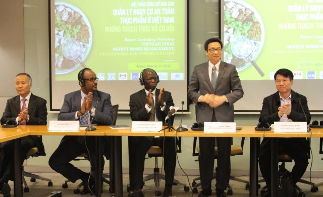 EcoHealthSEA's tweet photo. Launching of the report "World Bank Food Safety Risk Management Challenges and Opportunities" #foodsafety #riskmanagement #Vietnam https://t.co/TPEHDxtTe0