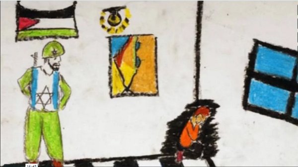 ybenderbal's tweet photo. Quand les médias occultent sciemment un cauchemar qui s'éternise, il nous reste ces dessins d'enfants... #Palestine https://t.co/xjlTxtqhjS