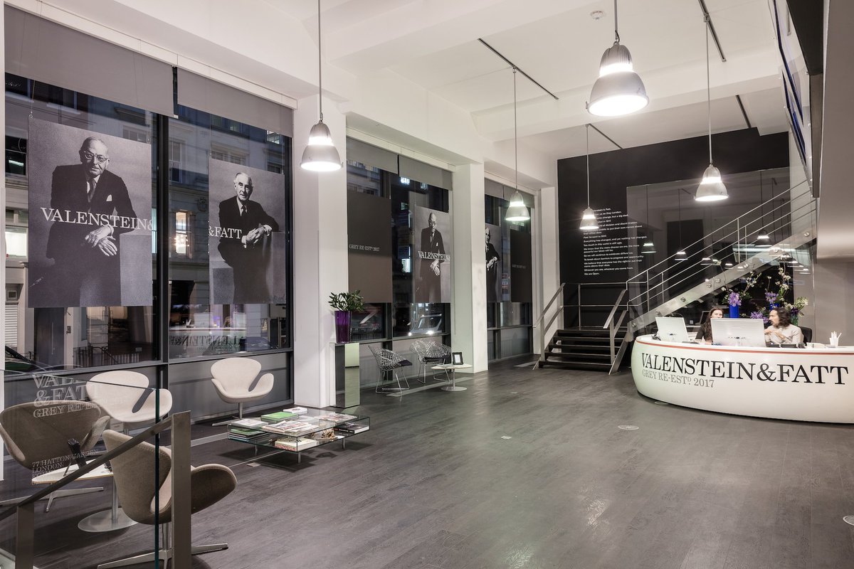 GreyLondon's tweet image. Today, Grey becomes Valenstein&amp;amp;Fatt. We've done what our founders couldn't: put their names on our door. Here's why: valensteinandfatt.com