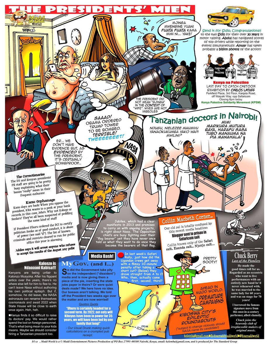 UDM_Kenya's tweet photo. Jobs we wouldn't touch
#HBDBettMax #ShineALightKE #AdelleAndShaffieOnKISS https://t.co/I9RSayaezo https://t.co/qhJFyRd5oK