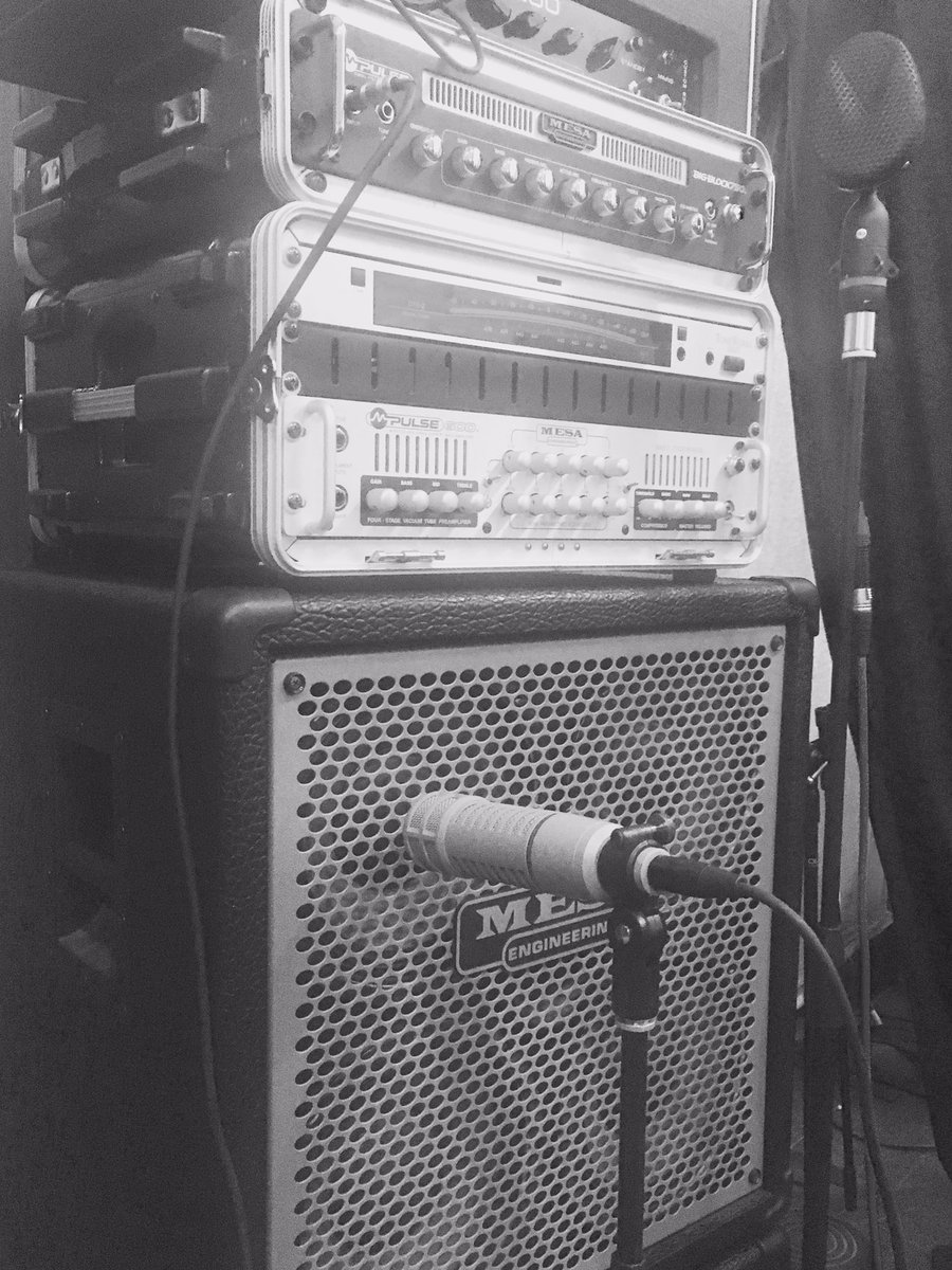 Wicked weekend recording <a href="/PistonBand/">Piston </a> <a href="/essexrecording/">Essex Recording Studios</a> #Mesabassamp #analogrecording #mixedbyjct