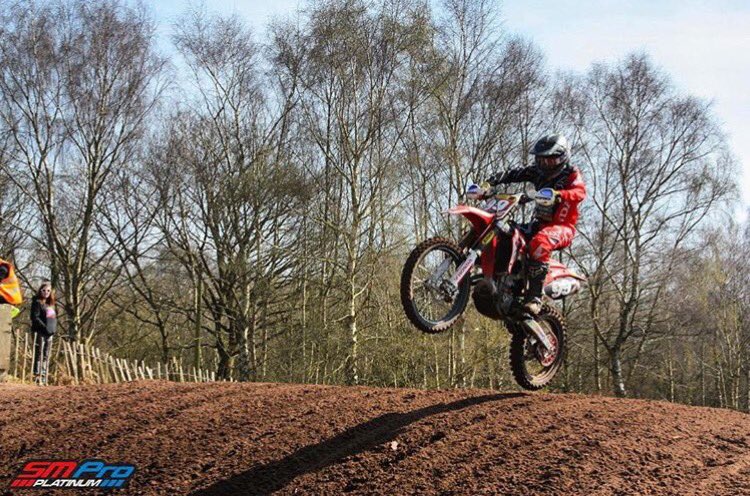 Well done to Howard Wainwright MXY2 Round 1 winner at @PirelliMXMaster