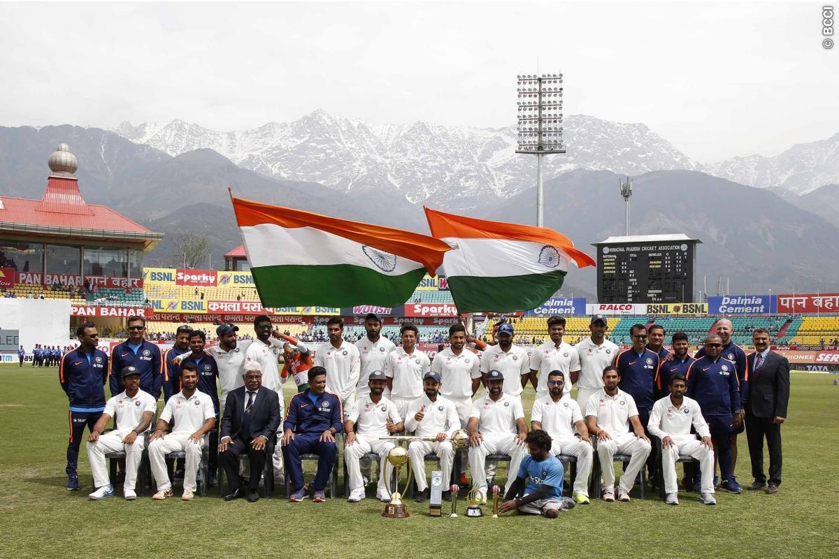 V_Shekhawat9's tweet image. Pic of the day 🙌 Champions 💪✌@BCCI #TeamIndia