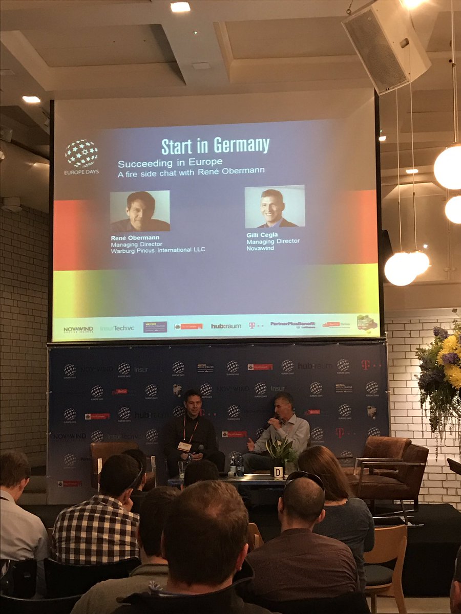 .<a href="/gillic/">Gilli Cegla</a> of novawind chatting with <a href="/OnTopOfAllYou/">René Obermann</a> -without the fire site-  about starting in #Europe at #europedays in TAV <a href="/MetroAccel/">amanda</a>