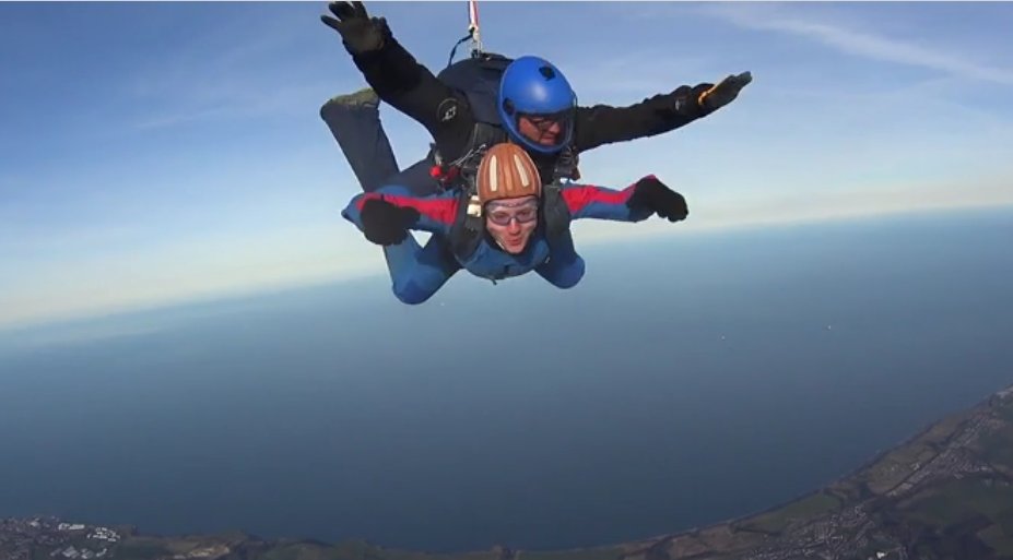 Well done to our Sales Apprentice Alex Boylen for jumping out of a plane and raising over £1,400 for the Great North Air Ambulance.