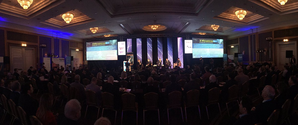 SympozjumSTiM's tweet photo. Rozpoczynamy pierwszy panel, o ekspansji regionalnej polskich firm telekomunikacyjnych i mediowych opowie m.in. Bartosz Skwarczek @G2A_com https://t.co/l4NiCTGiy0