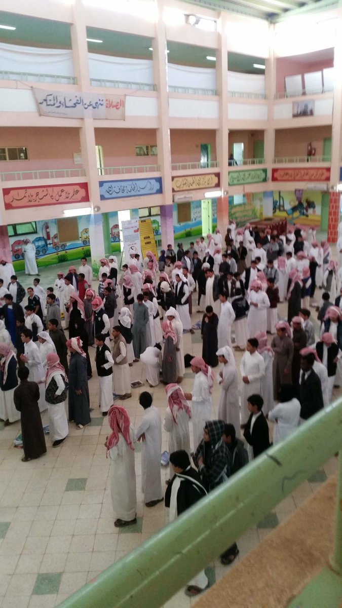 جانب من حضور الطلاب
 @hafredumedia 

#انتظامي_مسؤولية_الجميع