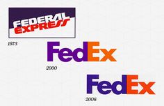 MgmResonance's tweet photo. Evolution of the FedEx Logo #logo #Brand https://t.co/vgFeHh43b5