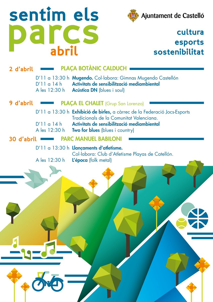 Cas_es_Cultura's tweet photo. Comencem abril amb blues i soul #Sentimelsparcs Aquest diumenge a les 12'30h. amb #AcusticaDN a la plaça Botànic Calduch https://t.co/JtgtPDanWh