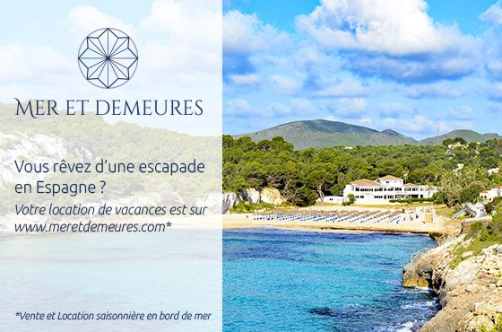 Bienvenue <a href="/MeretDemeures/">Mer et Demeures</a> : Le portail #immobilier international bord de #mer, présent au salon @HolaEspana2017 
 goo.gl/7tfOtm