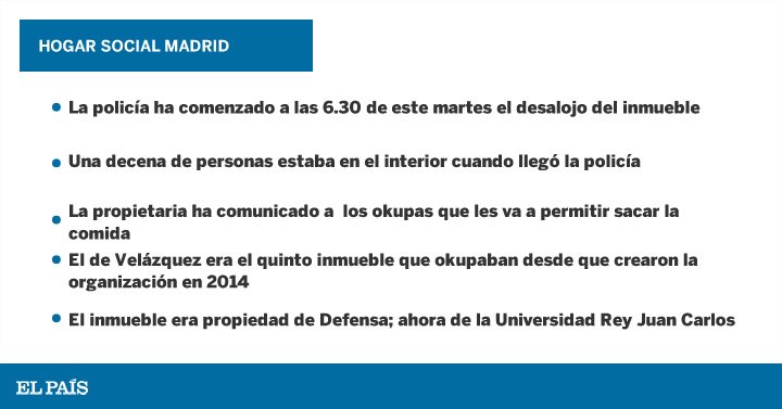 el_pais's tweet photo. Lo que sabemos hasta ahora del desalojo del edificio ocupado por Hogar Social Madrid https://t.co/Yziki6ev1u https://t.co/8gV9KEzF7x