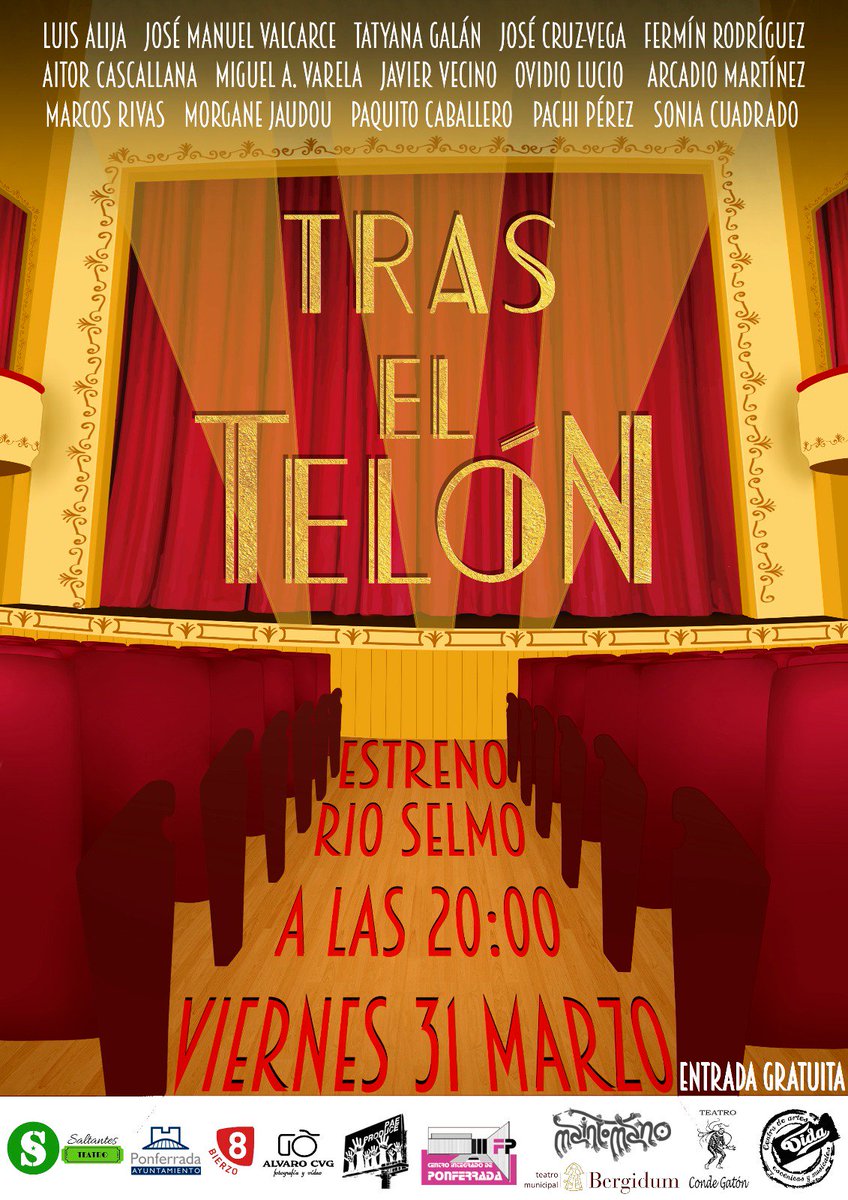 No os perdais el estreno de este pedazo documental, descubre mas teatro