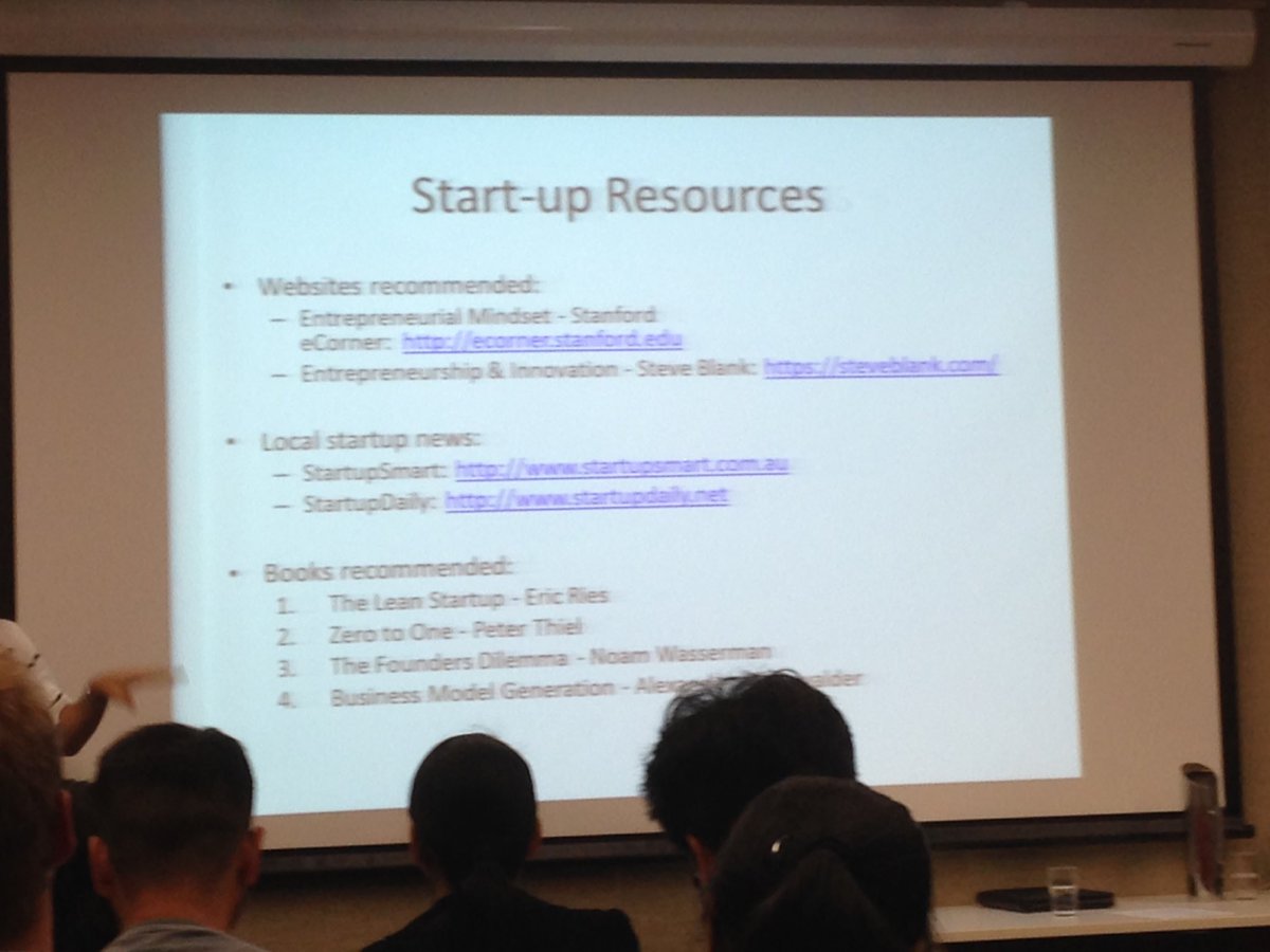 From idea to #startup at the #Acs SIG  -various things to be careful of in a tech startup @ACS_Vic <a href="/ACSnewsfeed/">ACS</a> and some resources to derisk