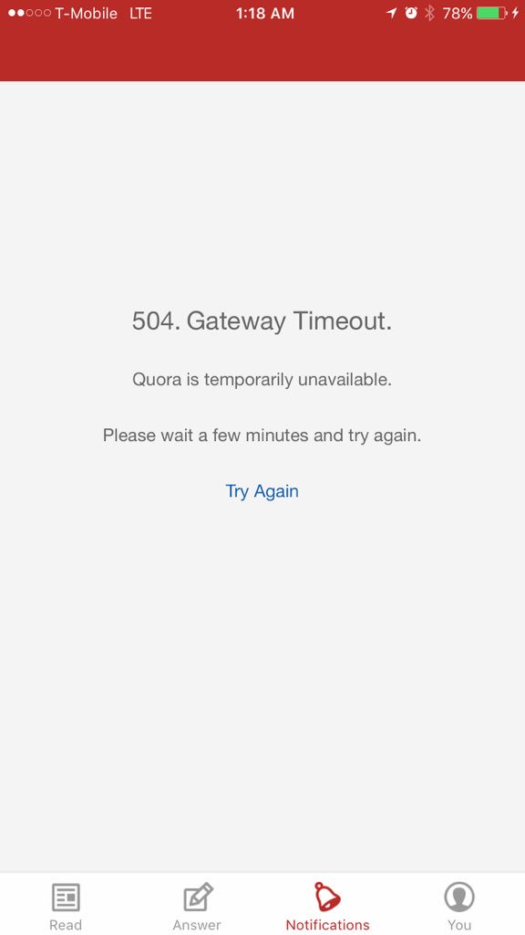 suprithdk's tweet photo. @Quora could definitely do better than this. A simple image or down for maintenance text would have been better. https://t.co/s0TXsf6X74