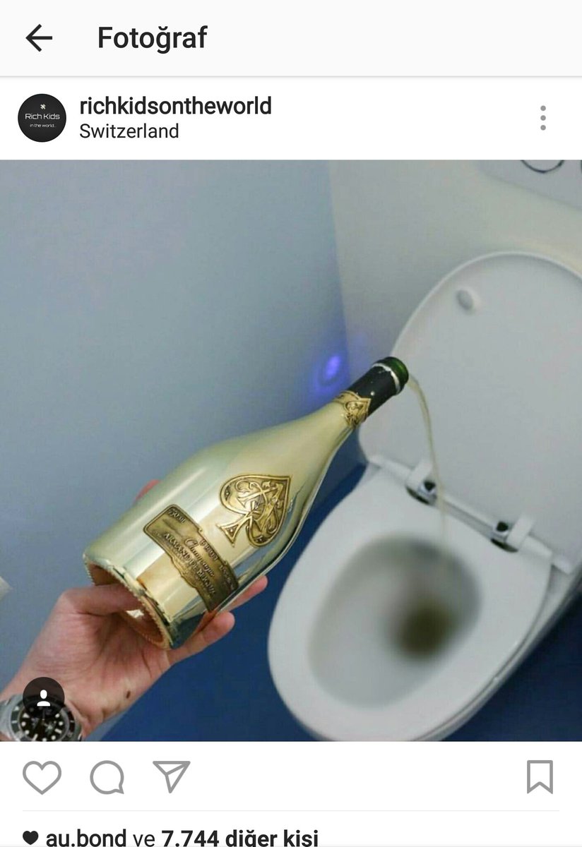 AYMZ70's tweet image. Türkler richkidsontheworld hesabında... 😌