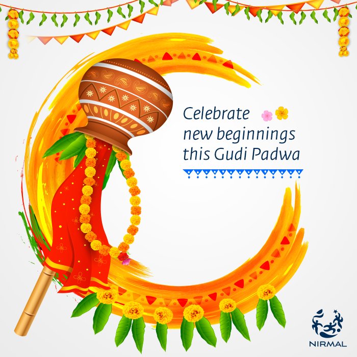 On the auspicious occasion of Gudi Padwa may your heart be filled with joy and your home filled with happiness. Happy #GudiPadwa!