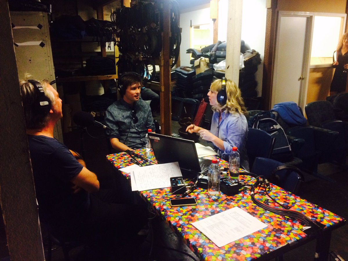 LindyBurns's tweet photo. Backstage at #abcbites With @RustyBerther @RichelleHunt @BrianNankervis @abcmelbourne https://t.co/BaShkQjfrG
