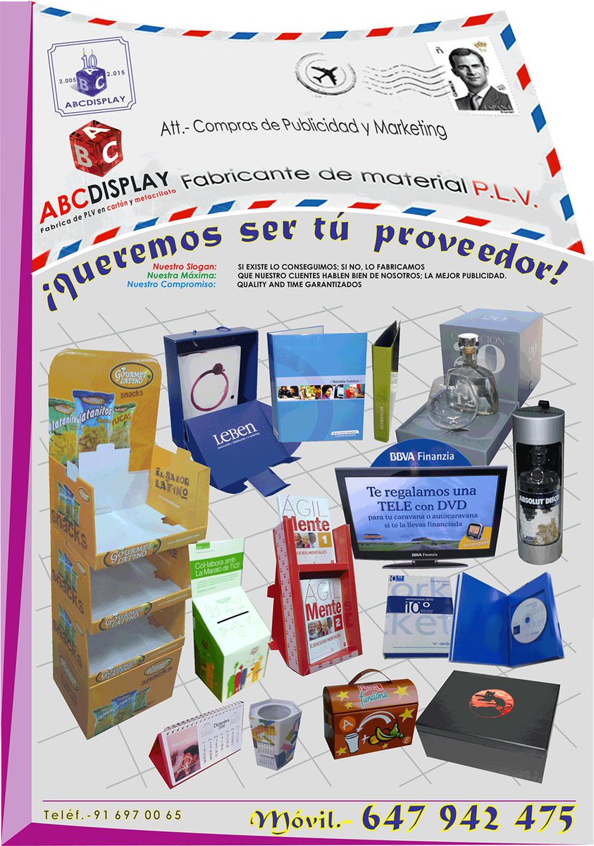 ABCDisplay_ES's tweet image. Buenos días -&amp;gt; Newsletter con nuestros productos: