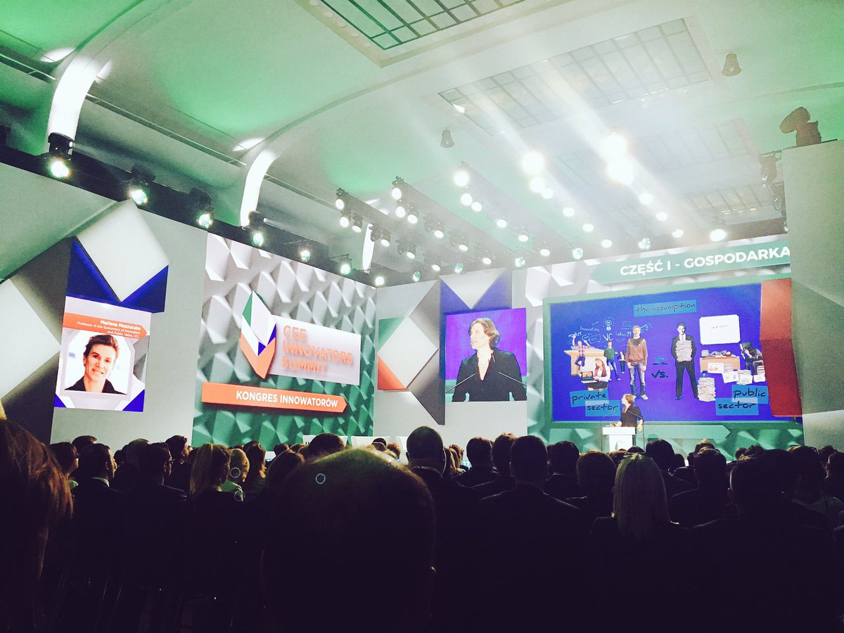 Prof Mazzucato, autorka Przedsiębiorczego Państwa, obala naiwne myślenie o relacjach państwa i innowacji. Start CEE Innovators Summit 2017!