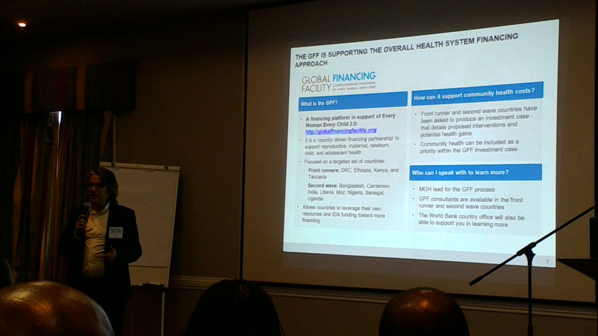 temIfafore's tweet photo. Mickey Chopra talks about the Global Financing Facility #HealthForAll https://t.co/W7PKkWdttT