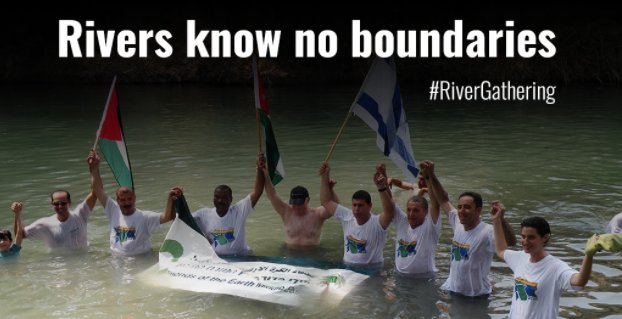intlrivers's tweet photo. Rivers know no boundaries. @EcoPeaceME shows how rivers unite across national and religious borders https://t.co/G1y4fwtP9q #RiverGathering https://t.co/uj09DeATA4