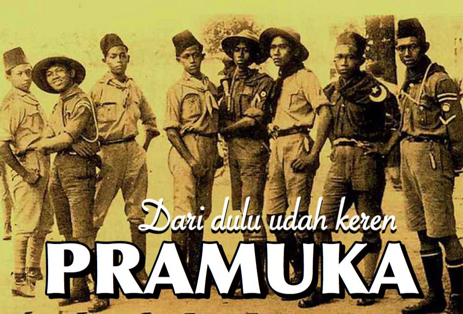 Dari dulu Pramuka udah keren lho 😀😀 #GerakanPramuka #SetiapPramukaAdalahKantorBerita