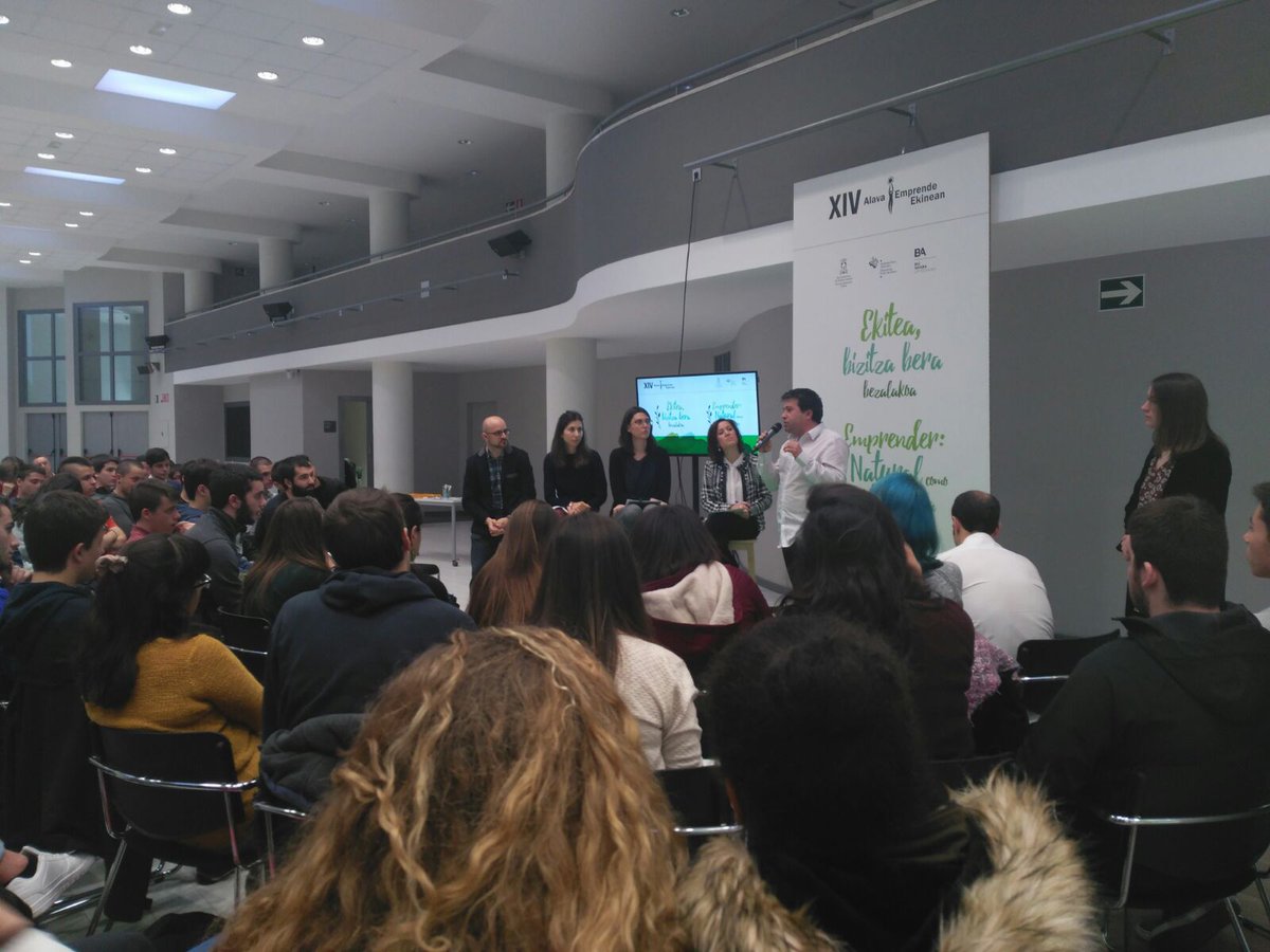 Hoy estamos en <a href="/alavaemprende/">Alava Emprende</a> #GaztEkin #IglooEducation