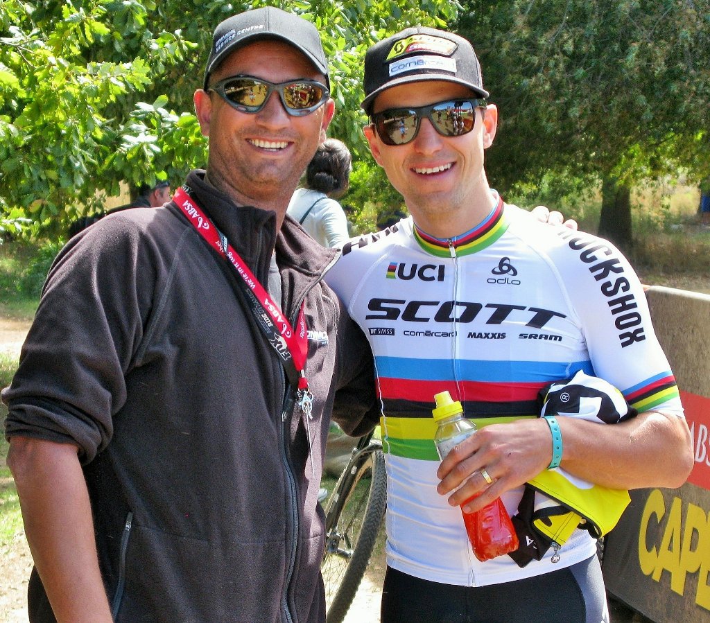 The world champ and I