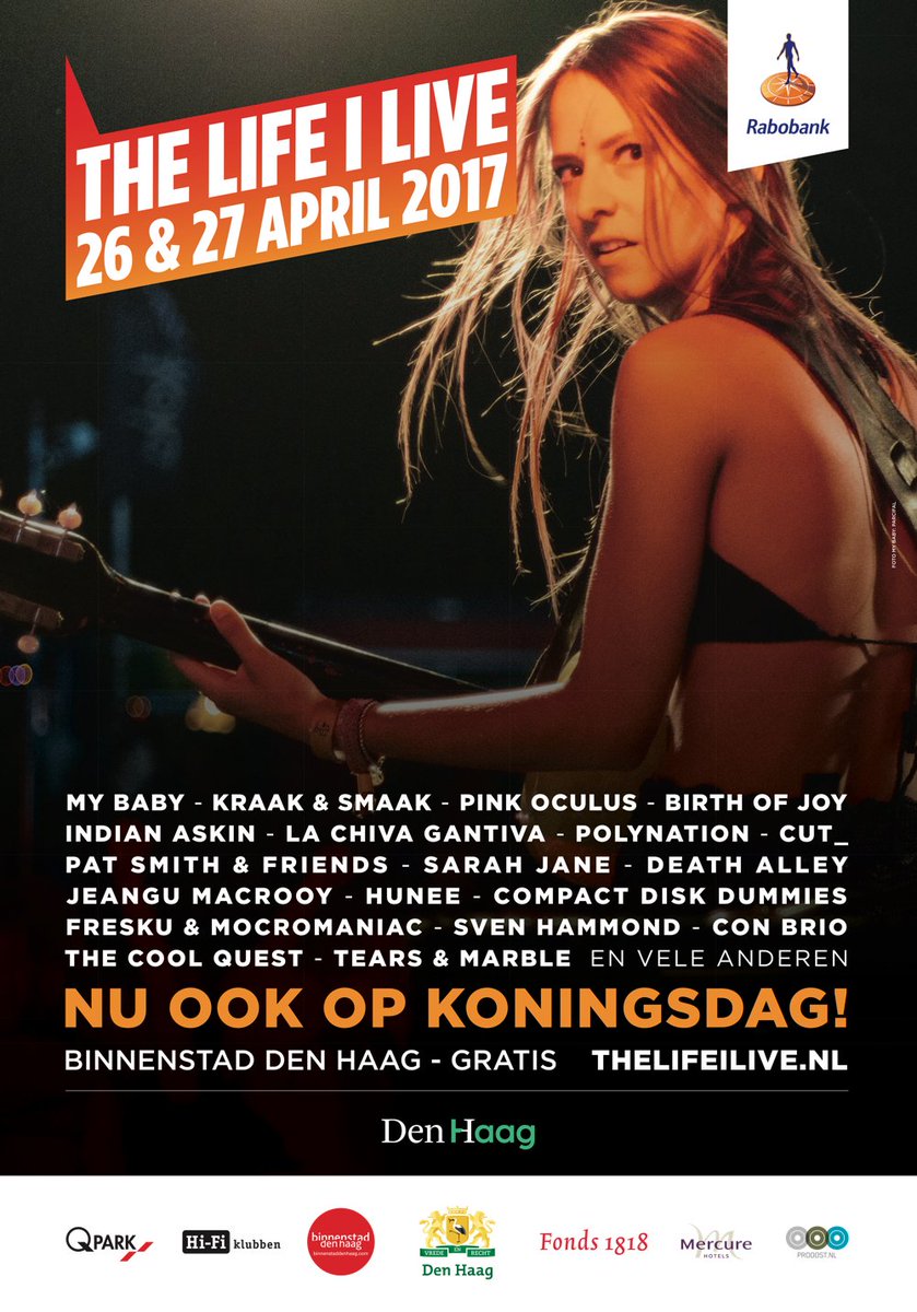 THE LIFE I LIVE Koningsnacht (@lifeilivefest) on Twitter photo 50 LIVE ACTS OP KONINGSNACHT EN āDAG IN DEN HAAG! Zie: bit.ly/2otDksF #TLIL17 <a href="/GemeenteDenHaag/">Gemeente Den Haag</a> #denhaag #thehague #musicthehague 50 LIVE ACTS OP KONINGSNACHT EN āDAG IN DEN HAAG! Zie: bit.ly/2otDksF #TLIL17 <a href="/GemeenteDenHaag/">Gemeente Den Haag</a> #denhaag #thehague #musicthehague
