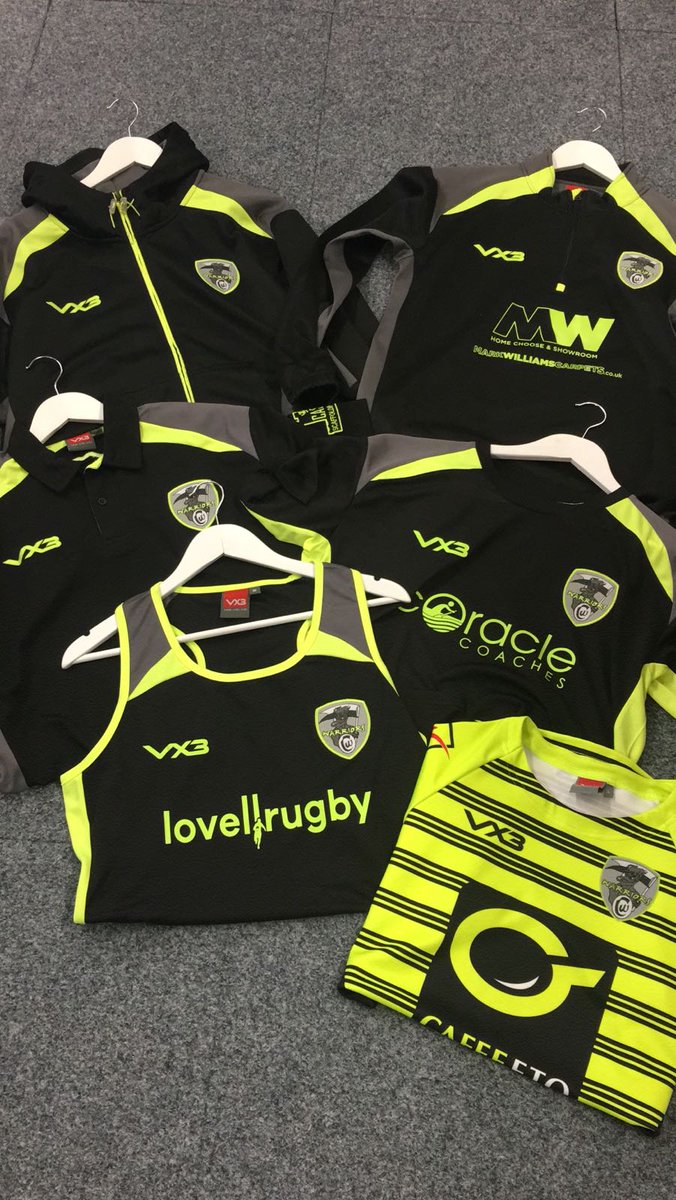 Very happy with the samples of Leisurewear &amp; playing kit that arrived this morning  a big thankyou  <a href="/VX3apparel/">VX3</a> @lovellrugby #topjob #sharp