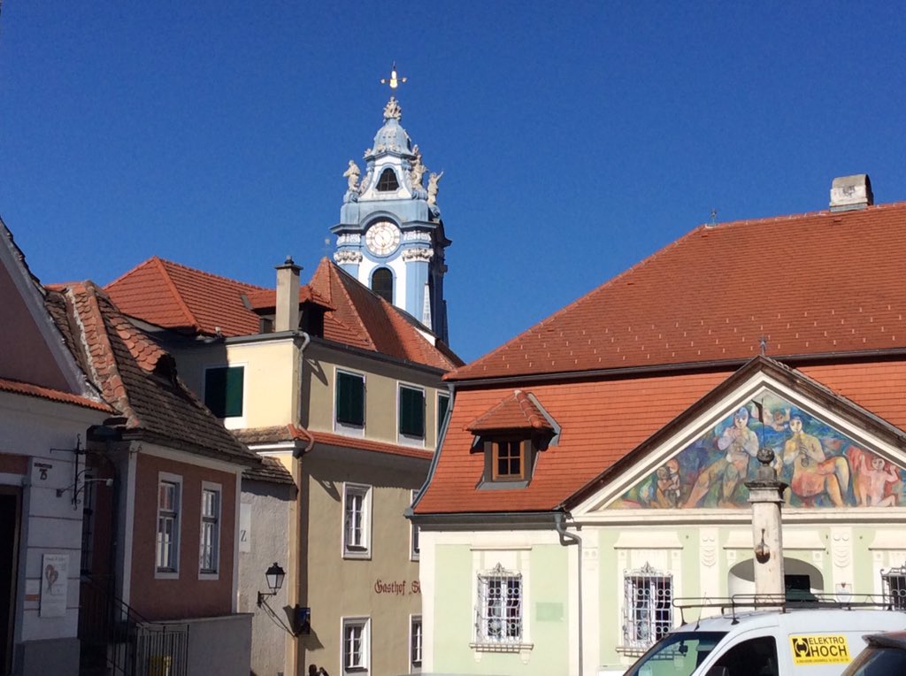 NicolaLisle1's tweet image. Wonderful morning exploring the lovely medieval town of #Durnstein #GSCruise17
