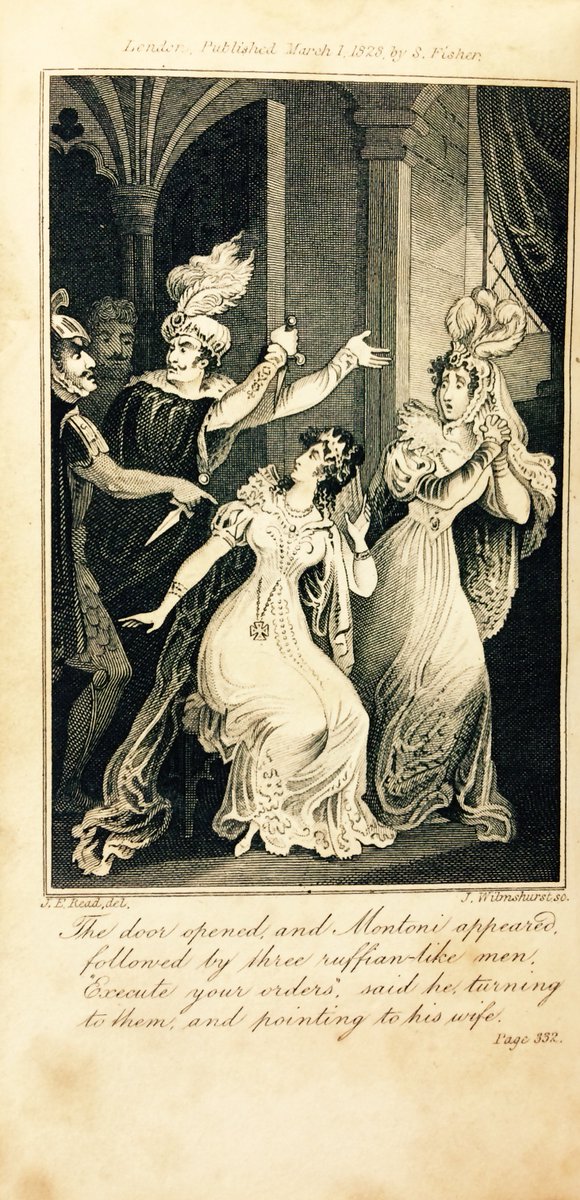 UoLTreasures's tweet photo. This week's #ReadingRoomInsight is from "a new edition" of the early Victorian novel "The Mysteries of Udolpho": https://t.co/XaqlHoKllq https://t.co/uLsq4i5vdo
