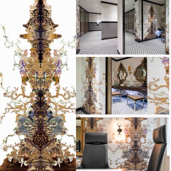 Tektura Wallcoverings tweet media