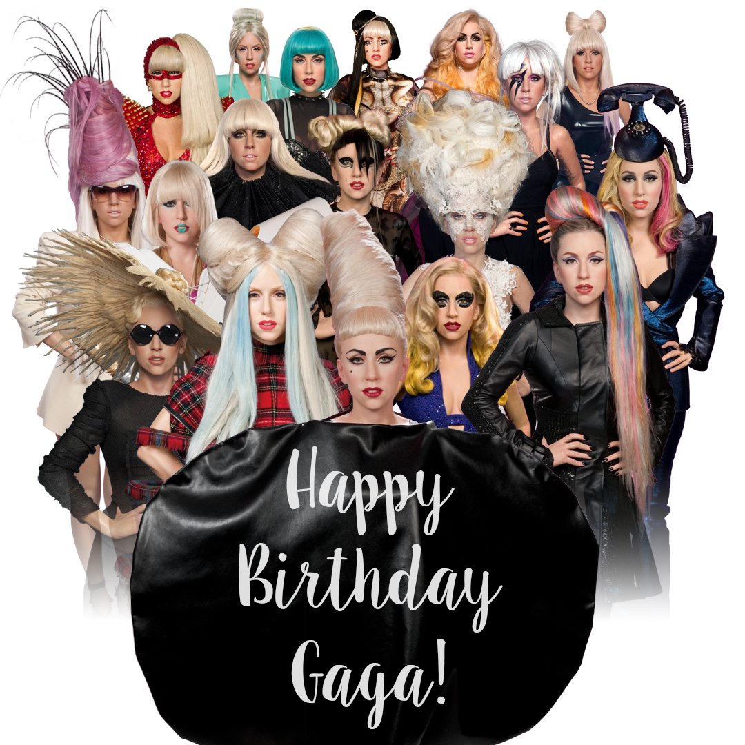 Happy birthday Lady Gaga!  