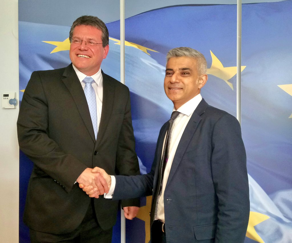 Good discussion with <a href="/EU_Commission/">European Commission</a> Vice-President <a href="/MarosSefcovic/">Maroš Šefčovič🇪🇺</a> on the importance of close collaboration on air quality &amp; clean energy.